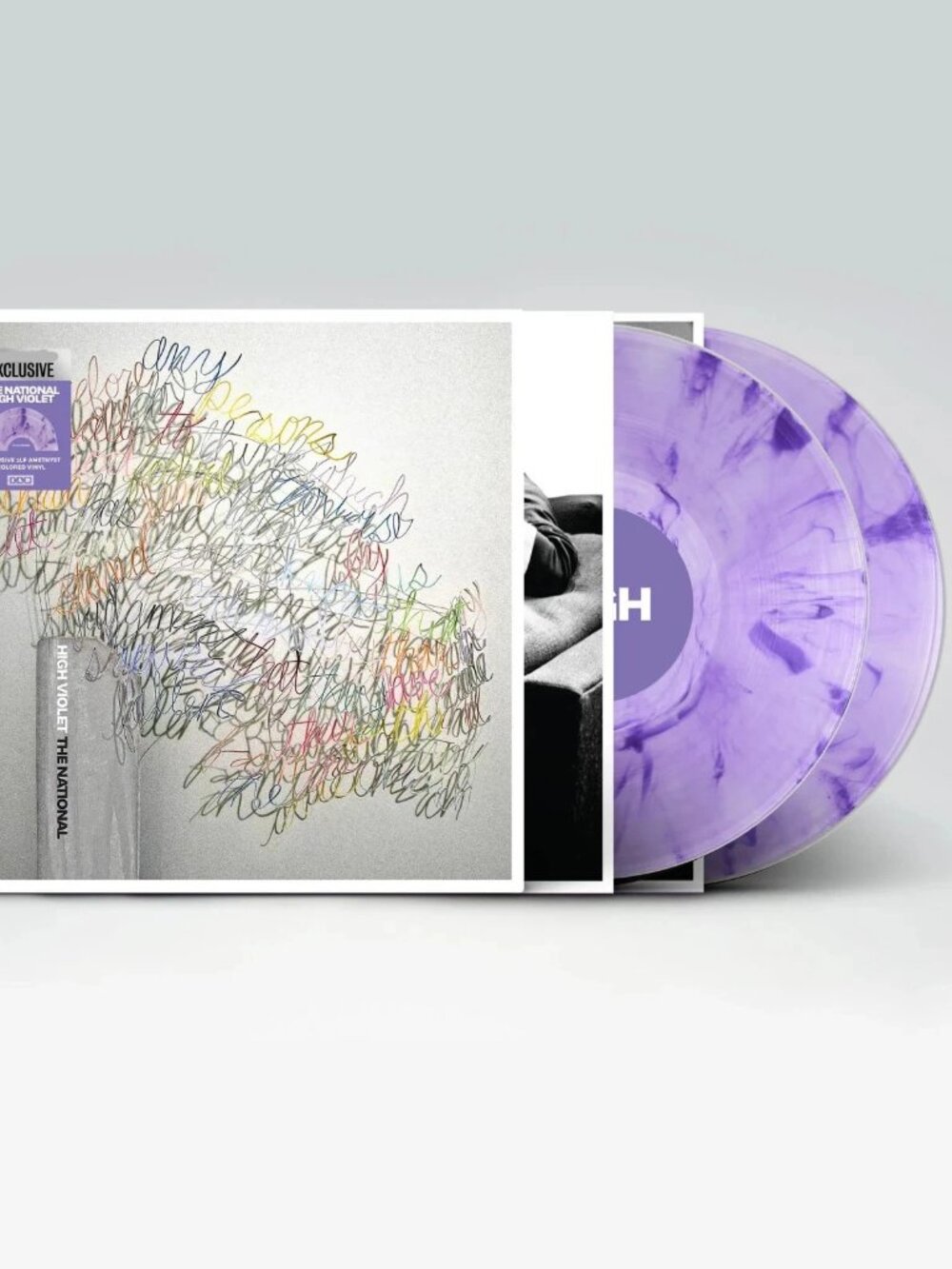 The National High Violet 2-LP ~ Exclusive Colored Vinyl ~ New/Sealed!